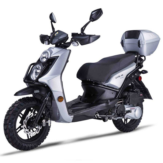 Amigo Jax 150cc, 98% Assembled, Automatic Trans, Dual Halogen Head Lights, Locking Trunk Custom Alloy Rims. CARB