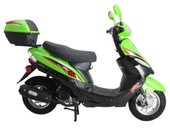 Vitacci Solana 50cc Moped Scooter, Electric Start , Custom 10 inch rims, Locking Trunk