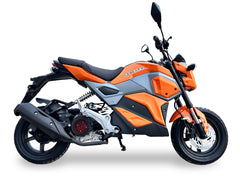 Ice Bear PMZ150-M1, Scooter, Automatic Trans, Electric Start, Front Disc Brake, 12-inch rims, California Legal.