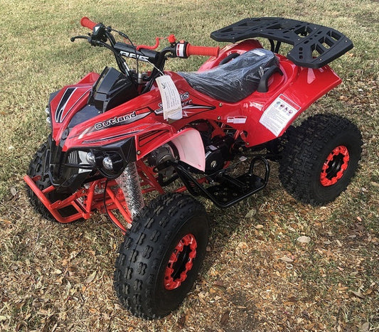 RPS Outland RS125 ATV  125cc Youth Mid Size, Automatic Trans, Bead Lock Style Rims