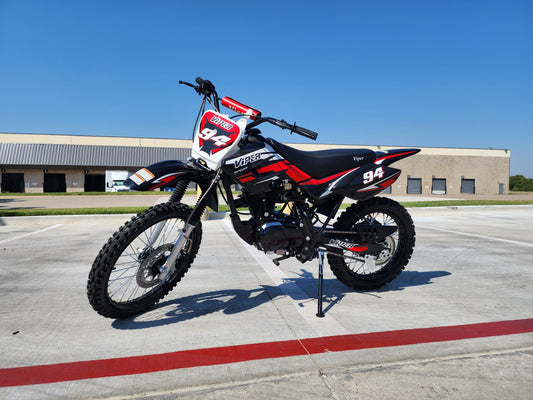 RPS Full Size MX Viper 150cc Dirt Bike, Electric Start-OFF ROAD ONLY - Motobuys