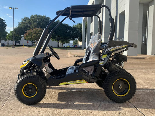 Trailmaster All New Cheetah 6 Youth off road go kart. Speed limiter , remote Kill