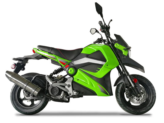 Ice Bear GRM M50 full light package, telescoping front forks SKU:PMZ50-M5