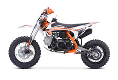 Trailmaster TM15 Dirt Bike 110cc Semi Automatic 4 speed, 24.21 inches seat height , Disk Brakes, Twin Spar Frame, OFF ROAD ONLY, NOT STREET LEGAL