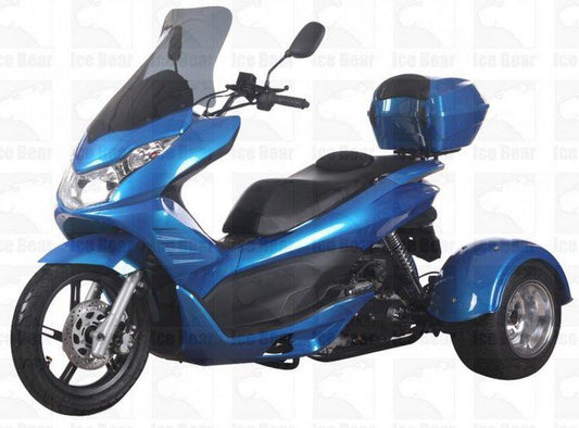 Icebear Q6 150cc Three Wheeler Trike/Scooter | MotoBuys