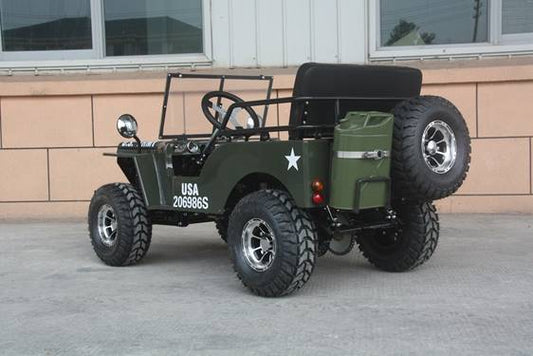 Willys Off-Road Series 1 The ORIGINAL Mini-Jeep Go Kart (PAZ125-1), Great for kids gift - Motobuys
