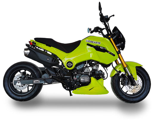 PMZ125-1 Ice Bear 125cc Deluxe 4 Speed Manual Trans, Dual Disk Brakes