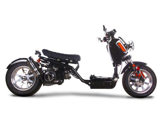 Ice Bear Maddog Rukus Style 150cc Scooter GEN IV Larger rear tire now with rear fender. CARB