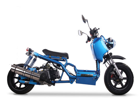 Ice Bear Maddog Rukus Style- Gen I PMZ50-19- Dual rear shocks, LED lights, Electric start. CARB