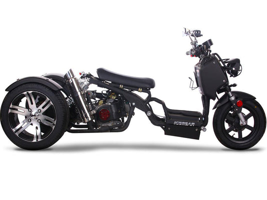 IceBear PST50-19N 50cc Trike. CA Legal