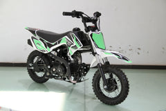 RPS 70  Kids Dirt bike, Automatic, Electric Start, PZ22 carb,  23 inch seat height, 4 Stroke, Speed limiter, Kill switch Remote