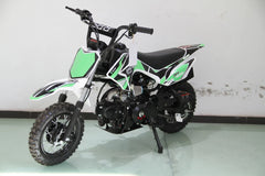 RPS 70  Kids Dirt bike, Automatic, Electric Start, PZ22 carb,  23 inch seat height, 4 Stroke, Speed limiter, Kill switch Remote