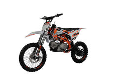 TrailMaster LK140 140cc Dirt Bike for Youth/Adults, 32.89" Seat Height, 17" Front Tire, Electric Start, Inverted Shocks