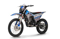 Trailmaster JHL MX250  Dirt Bike - 223cc Engine, 35.5 inch seat height, Over Head cam, Balanced Shaft,  Electric Start, Air Cooled, 4 stroke, 5 speed manual trans, 21 inch front tire & LED Headlight