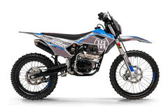 Trailmaster JHL MX250  Dirt Bike - 223cc Engine, 35.5 inch seat height, Over Head cam, Balanced Shaft,  Electric Start, Air Cooled, 4 stroke, 5 speed manual trans, 21 inch front tire & LED Headlight