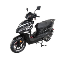 Trailmaster Trophy 50cc, Automatic, Electric Start, Color Matched Locking Trunk (Opitonal) . 12 inch rims