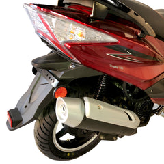Trailmaster Trophy 50cc, Automatic, Electric Start, Color Matched Locking Trunk (Opitonal) . 12 inch rims