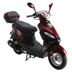 Vitacci Solana 50cc Moped Scooter, Electric Start , Custom 10 inch rims, Locking Trunk