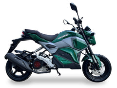 Ice Bear PMZ150-M1, Scooter, Automatic Trans, Electric Start, Front Disc Brake, 12-inch rims, California Legal.