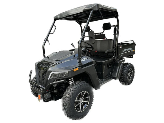 RPS UTV 450 EFI, Four Wheel Drive, Rack and Pinion Steering, Custom Alloy Rims, Winch, Dump Bed, Full light package, SHIPS FULLY ASSEMBLED via Car Carrier to your Home! - Motobuys