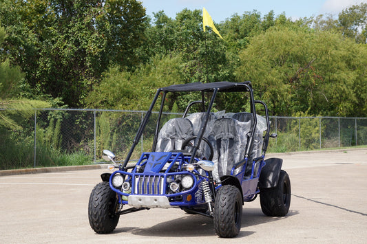 Trailmaster 300XRS 4E EFI-[Not California Legal] Buggy / Go-Kart Steel rims, 4 seat 52 inch wide, Throttle Limiter, Water cooled
