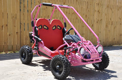 Trailmaster Ultra Mini XRX+ Go Kart Buggy, High Back Seats, Adjustable for younger Riders, Throttle Limiter and Kill Remote No Reverse