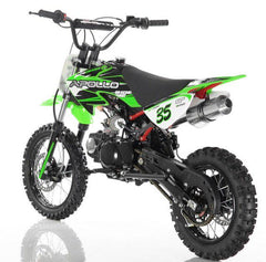 Green Apollo / Orion DB-35 - 125cc 4-Speed Pit/Dirt Bike | MotoBuys