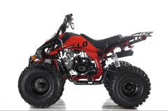 Apollo Blazer 9 Deluxe 8" Chrome Rims Ultra-Wide ATV 125 Race Style Suspension, Automatic with Reverse