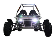 Yamobuggy Raider 200 Deluxe Go Kart / Buggy - Light Bar and  Chrome Rims