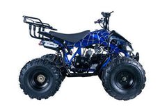 Regency Jet 9 125cc Fully Automatic Mid Size Quad Color matched suspension - For Kid 12-Year-old and Up
