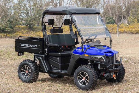 FULLY Assembled Vitacci Victory 450 PRO, 4x4 Two Seat, 350 lbs Dump Bed, Water Cooled EFI, McPherson Struts