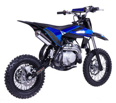 Vitacci DB V6 125cc Youth Dirt/Pit Bike 4 Speed Semi Automatic, Kick Start 29.6 inch Seta height, 14 inch front tire