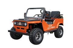 Mini Jeep Safari Series 3  Lifted and loaded 125cc semi automatic-OFF ROAD ONLY, NOT STREET LEGAL