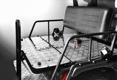 Fully Assembled Vitacci Rover 300 EFI, Four passenger,  Golf Cart Style UTV, Chrome Rims, Flip down rear seat for cargo,