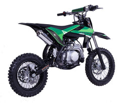 Vitacci DB V6 125cc Youth Dirt/Pit Bike 4 Speed Semi Automatic, Kick Start 29.6 inch Seta height, 14 inch front tire