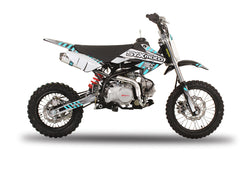 Ice bear PAD 125-1F Roost, Fully Automatic Pit Bike, 14 inch front tire, Electric Start, Dual Disc Brakes, 29.5 Inch Seat Height( Special Price 2022 models)