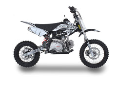 Ice bear PAD 125-1F Roost, Fully Automatic Pit Bike, 14 inch front tire, Electric Start, Dual Disc Brakes, 29.5 Inch Seat Height( Special Price 2022 models)