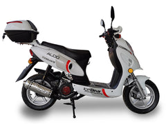 Ice Bear ALDO 150cc Automatic Scooter, Lockable Under Seat and Color Matched Storeage