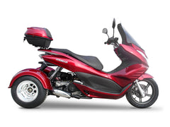 Icebear Q6 50cc Trike/Scooter - Deluxe Upgraded Model (Model: PST50-17). CA Legal